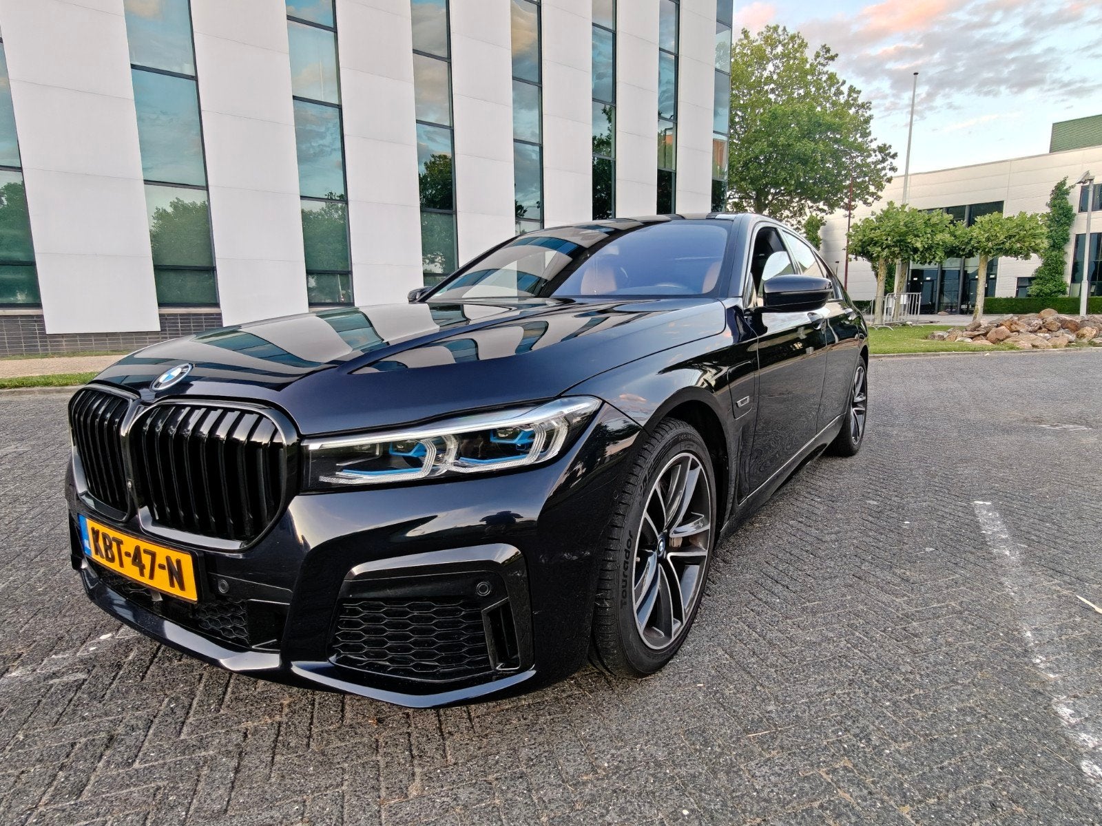 BMW 745e High Executive M Sport Full Options 2022, Auto's, BMW, Automaat, Achterwielaandrijving, Adaptieve lichten, 394 pk