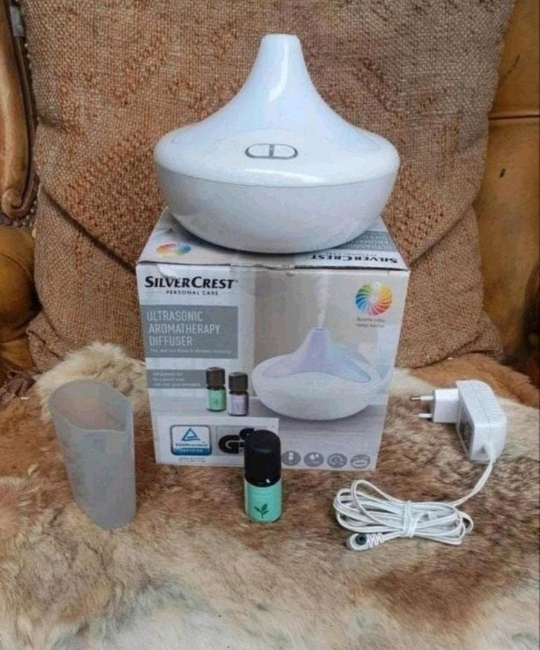 Silvercrest Aroma Diffuser ZGAN
Schoon en goedwerkende. Incl, Ophalen of Verzenden, Zo goed als nieuw