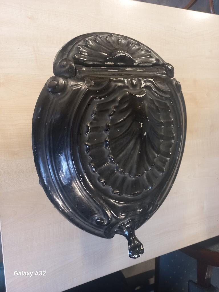 Antieke Franse Kolenbak van Gietijzer, Ophalen