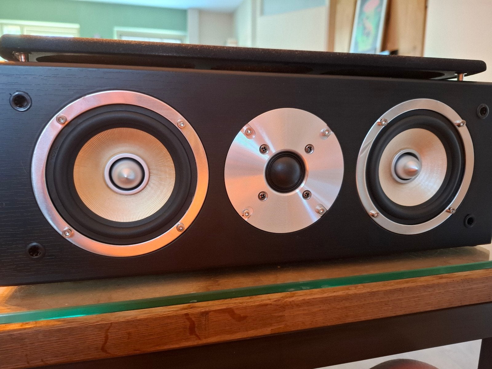 Auna Linie-501-WN Center Speaker - Hoge Kwaliteit Geluid, Overige merken, Ophalen of Verzenden, Zo goed als nieuw, 60 tot 120 watt