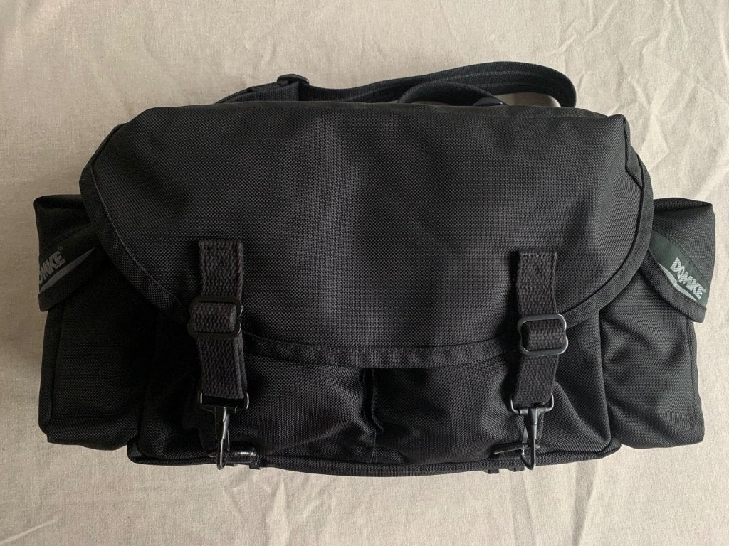 Domke J-1 Journalist Shoulder Bag, Overige merken, Gebruikt, Ophalen of Verzenden, Zwart