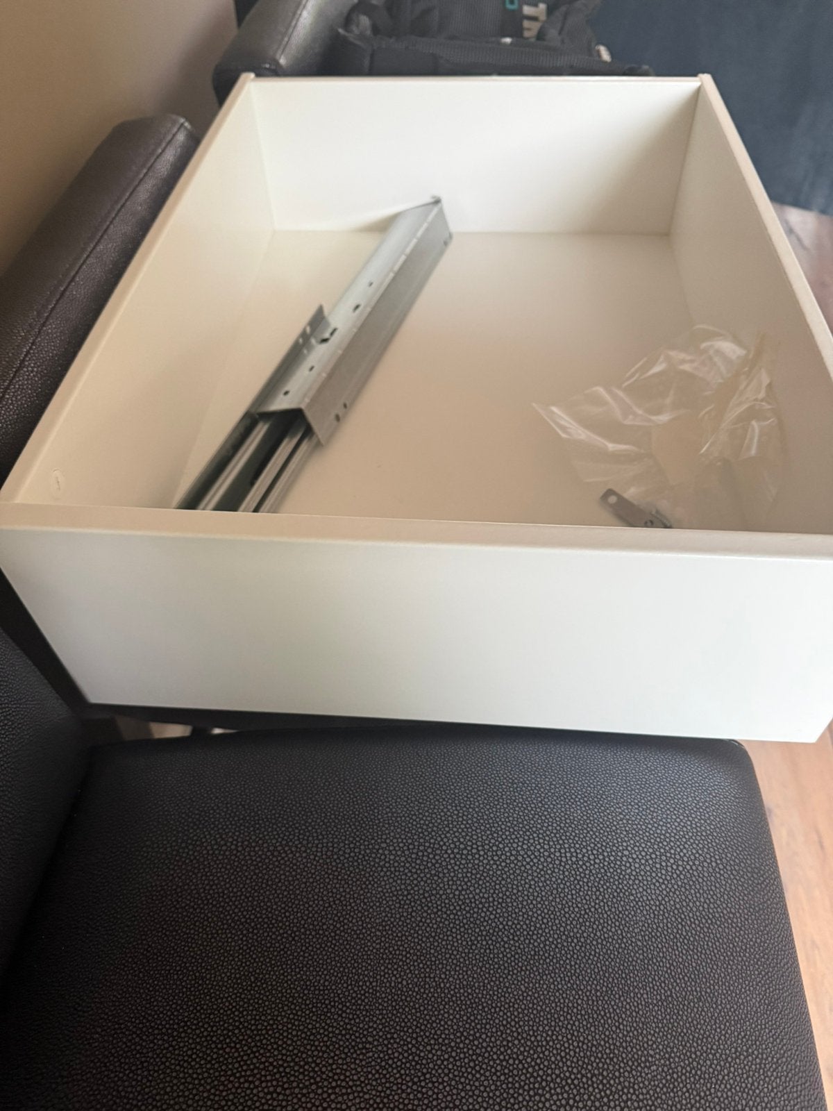 Nieuw Ikea 2 lades en 2 glasplaten 50 cm, Ophalen, Doos, Minder dan 50 cm, Minder dan 40 cm