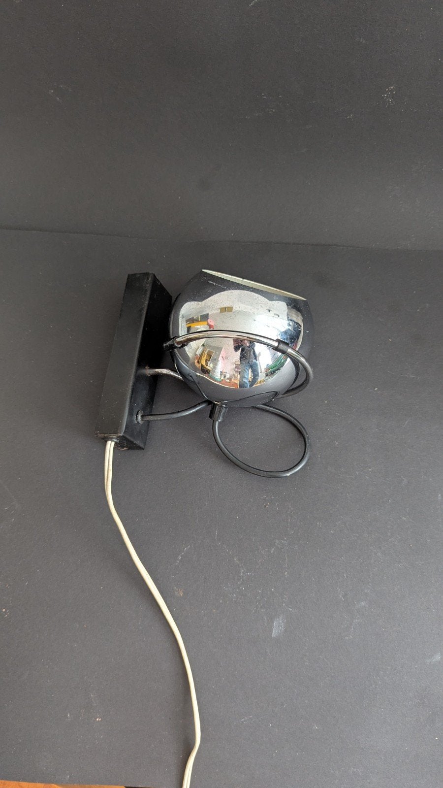 jaren Chrome bollamp, Huis en Inrichting, Ophalen of Verzenden