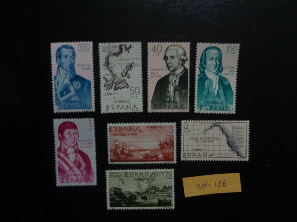 spanje - ontdekkingen 1967 (zd-186)*, Postzegels en Munten, Postzegels | Europa | Spanje, Ophalen of Verzenden, Postfris