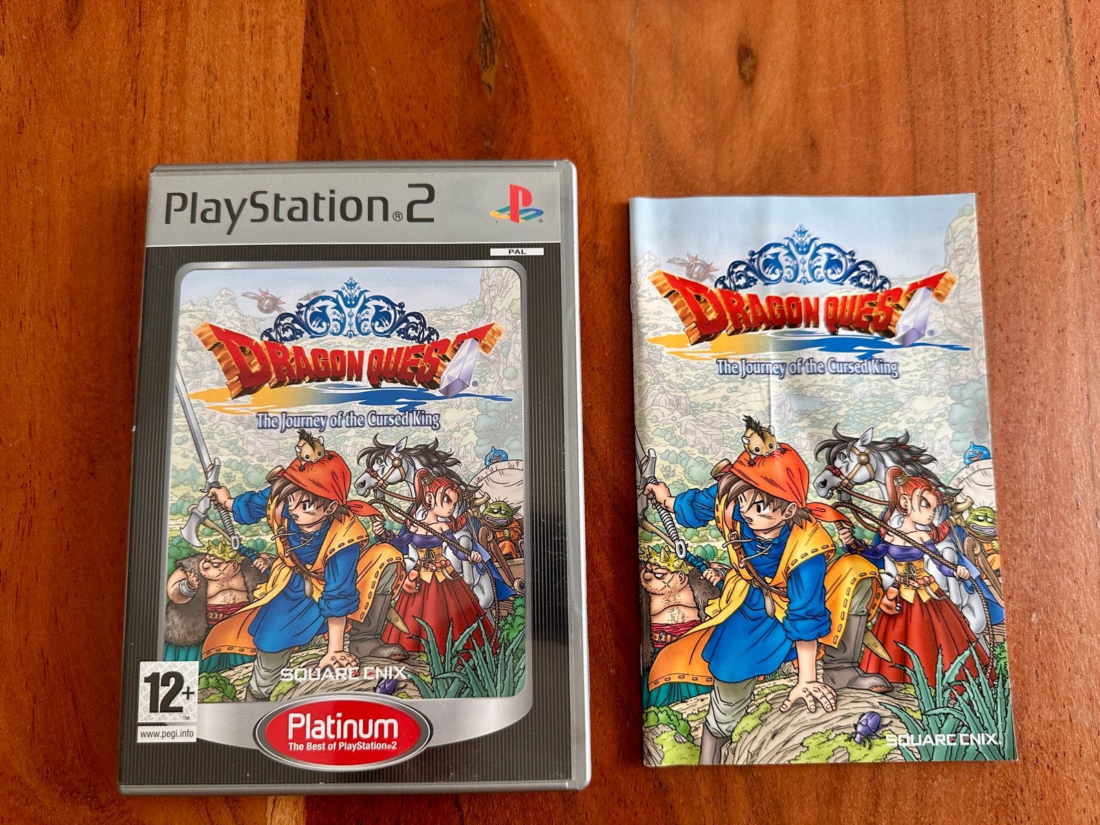 Dragon Quest: The Journey of the Cursed King PS2, Spelcomputers en Games, 1 speler, Ophalen of Verzenden, Zo goed als nieuw, Role Playing Game (Rpg)