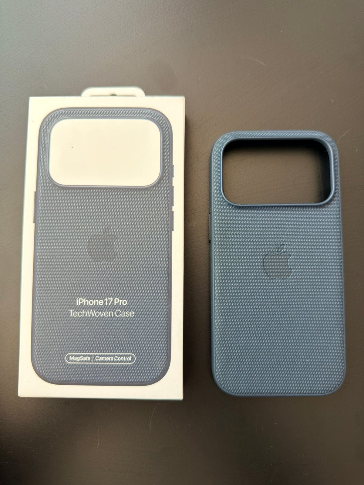 Apple iPhone 17 pro techwoven case blauw, MagSafe, Blauw, Ophalen of Verzenden, Zo goed als nieuw