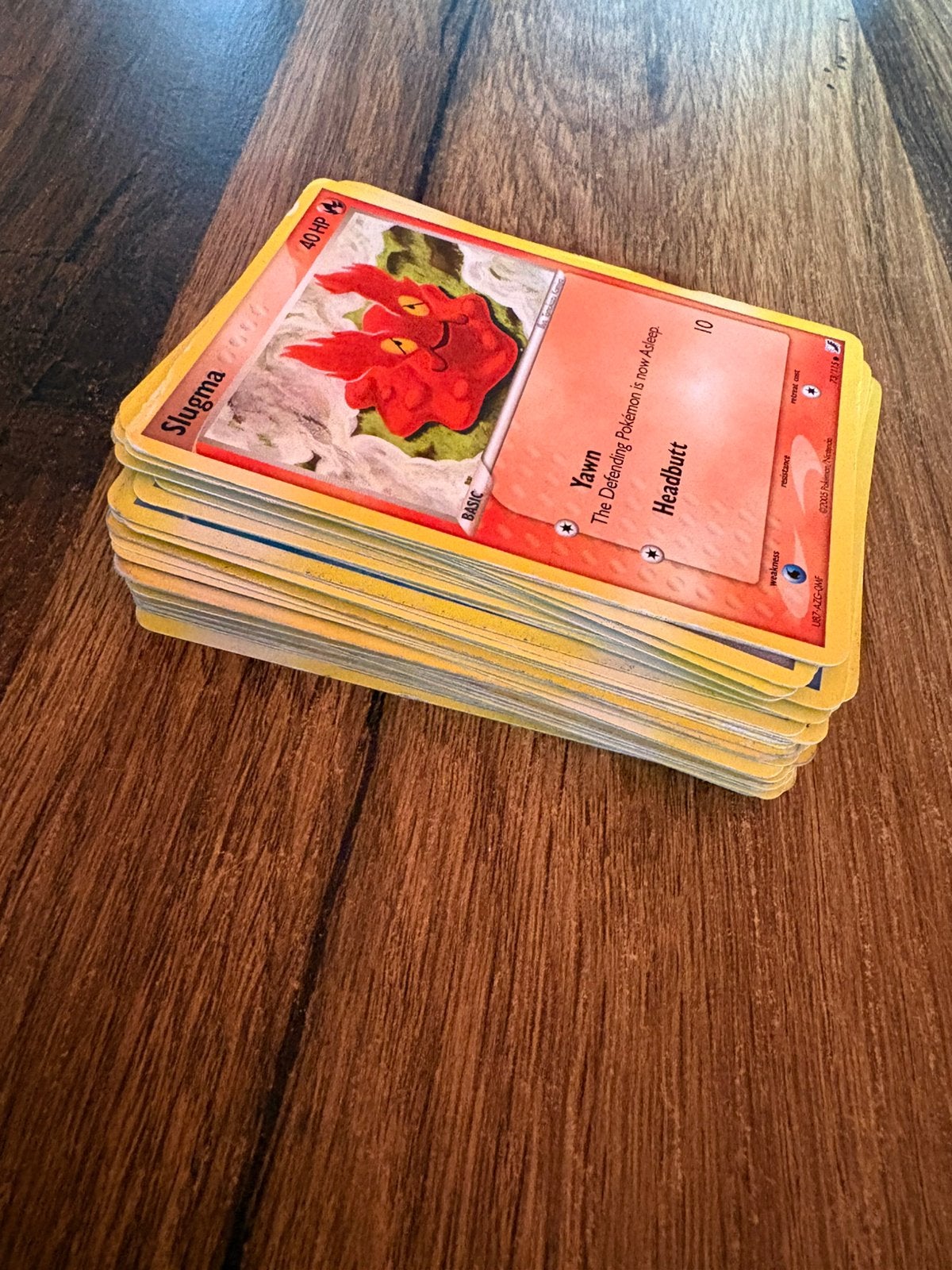 Pokemon kaarten 2005/09, Ophalen of Verzenden, Gebruikt, Meerdere kaarten