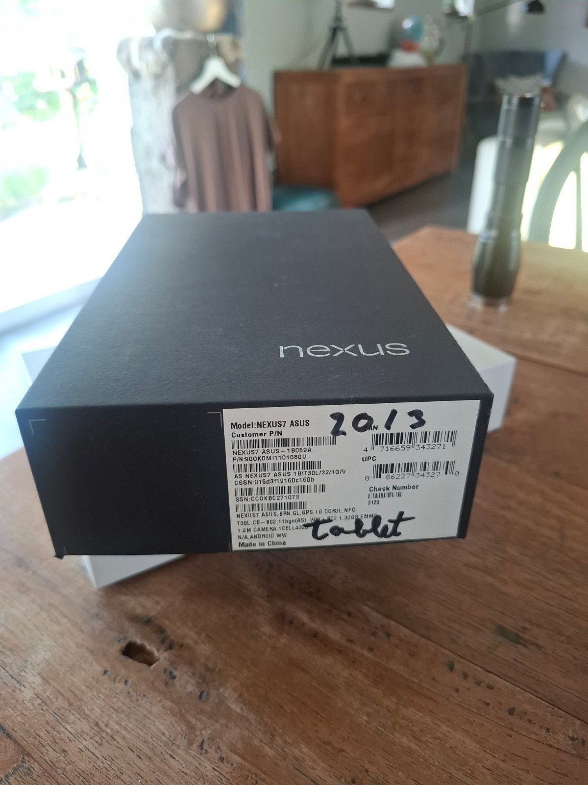 Asus Nexus 7 (2013) - 32GB Wi-Fi Tablet, Ophalen, Zo goed als nieuw