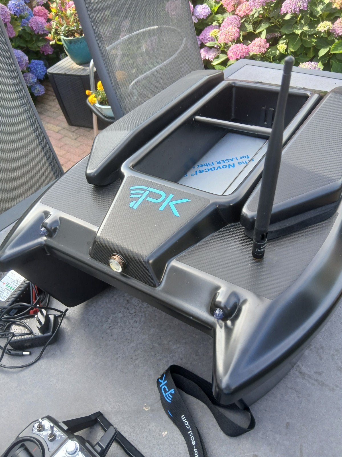 PK ADVANCED VOERBOOT MET DIEPTEMETER, Ophalen, Zo goed als nieuw, Overige typen