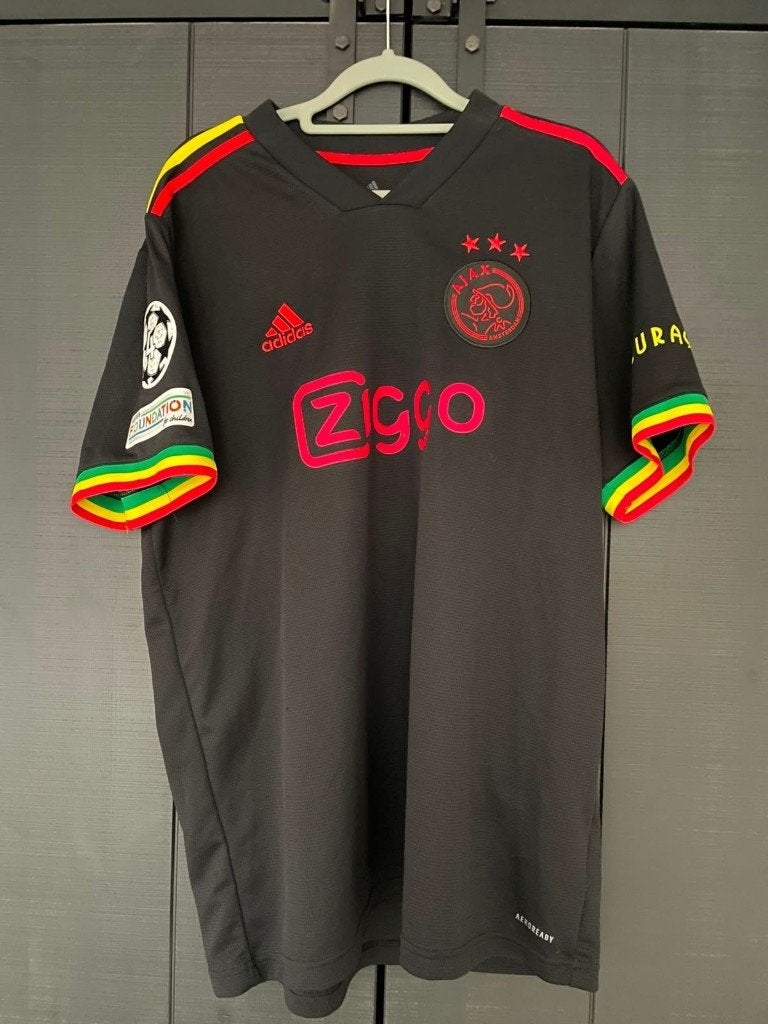 Origineel Ajax 3e Shirt 2021/2022 – XL – Gravenberch #8, Maat XL, Ophalen of Verzenden, Nieuw, Shirt