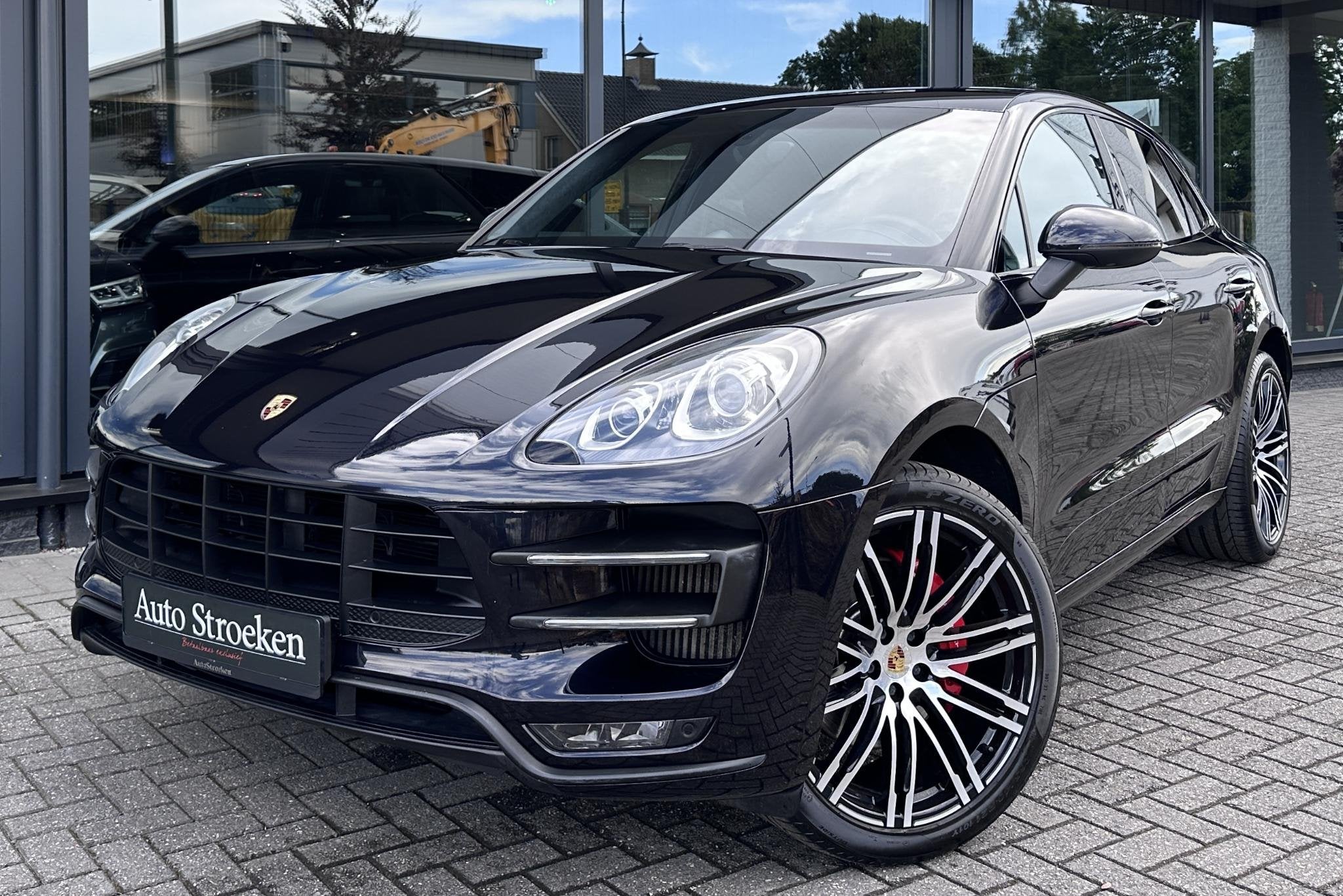 Porsche Macan 3.6 Turbo 400pk Luchtvering Leder Bose SportCh, Auto's, Porsche, Automaat, Gebruikt, Zwart, Bedrijf