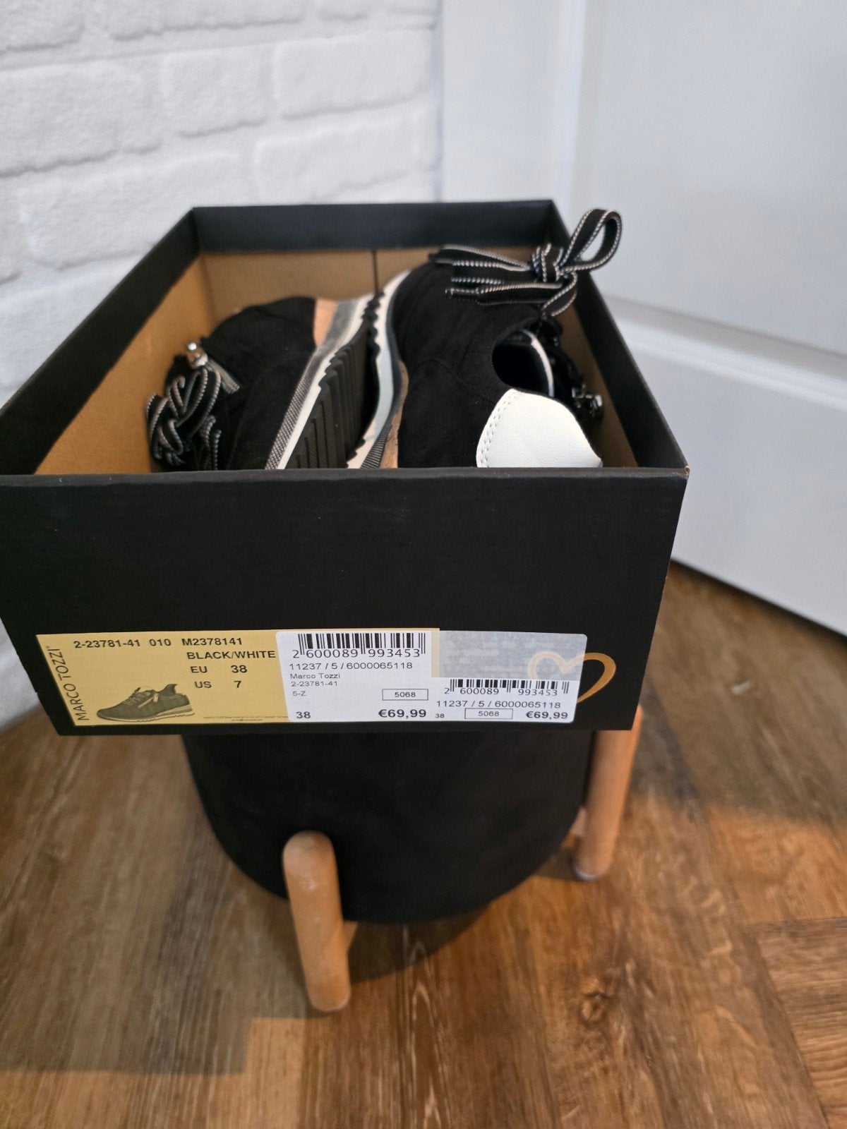 mooie sneakers, Zwart, Ophalen of Verzenden, Marco tozzi, Sneakers of Gympen