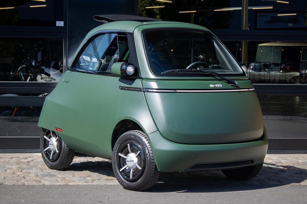 Microlino Competizione 177km range NEW CAR| 90 km/h | BTW, Automaat, 177 km, Achterwielaandrijving, Zwart