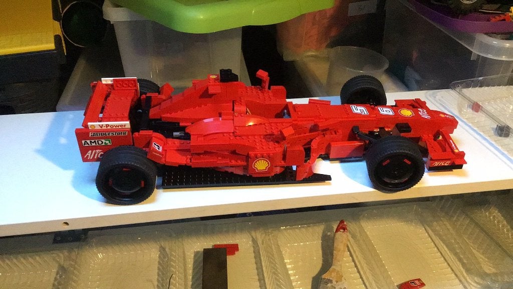 lego Ferrari 1:9 set 8157, Kinderen en Baby's, Speelgoed | Duplo en Lego, Ophalen of Verzenden