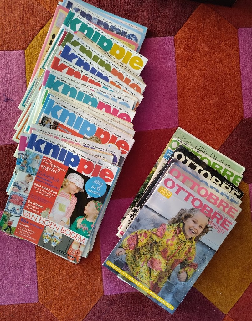 Knippies en Ottobre, naaipatronen, kinderkleding maken, Ophalen, Kind, Knippie, Overige typen