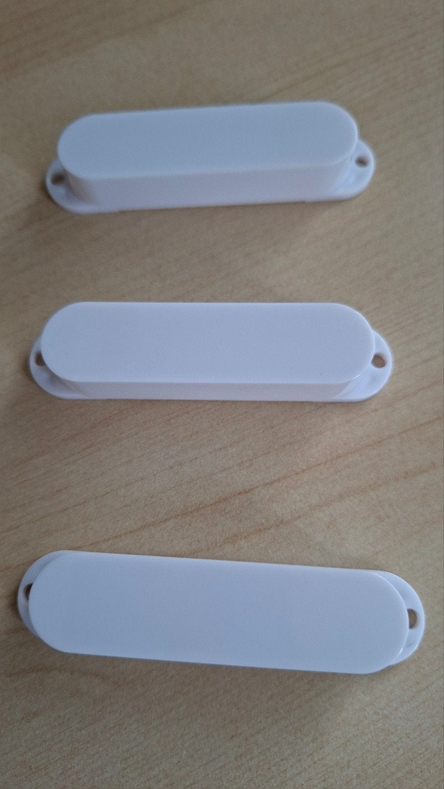 Set van 3 witte pickup covers voor gitaar, Ophalen of Verzenden, Nieuw