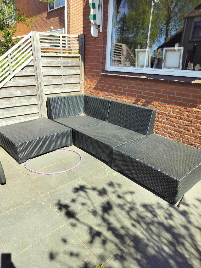 Tuinset, Ophalen, Gebruikt