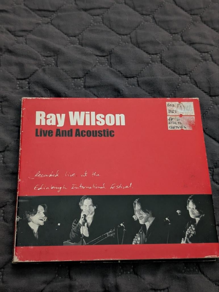 Ray Wilson - Live And Acoustic CD (Genesis), Cd's en Dvd's, Verzenden, 2000 - 2009, Gebruikt