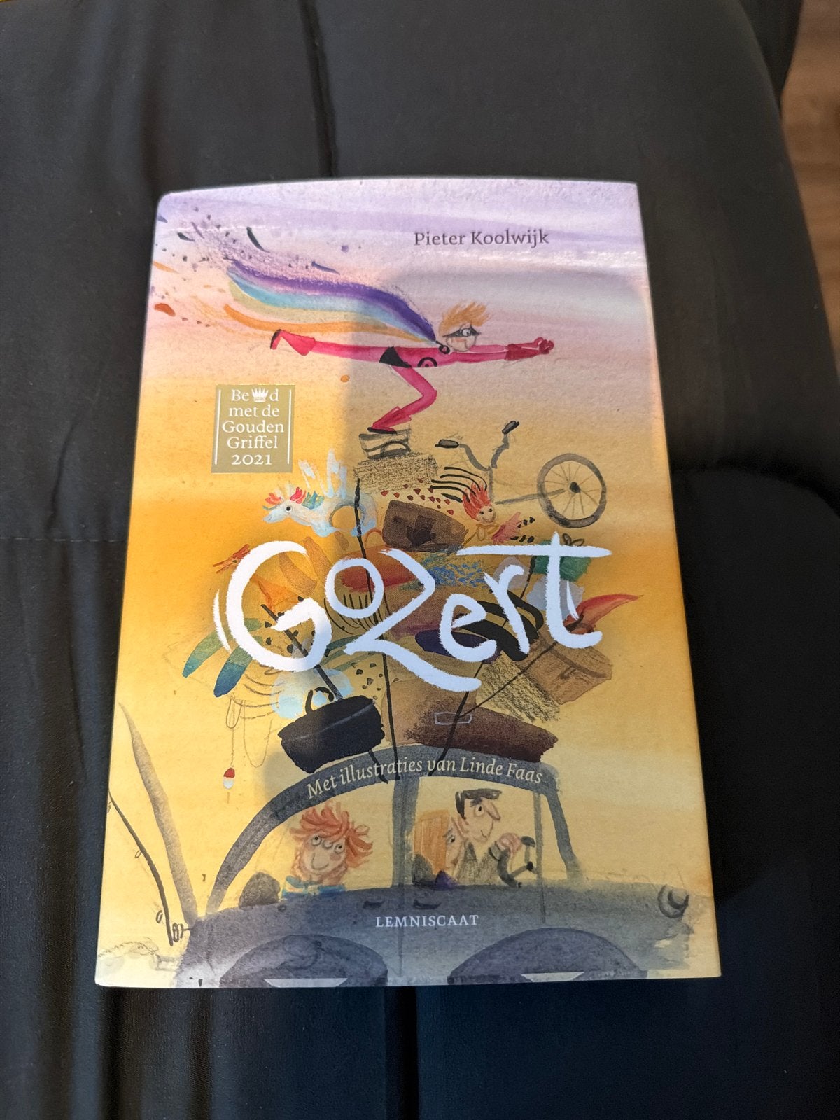 Gozert - Pieter Koolwijk (Bekroond met de Gouden Griffel), Ophalen of Verzenden, Zo goed als nieuw, Fictie algemeen