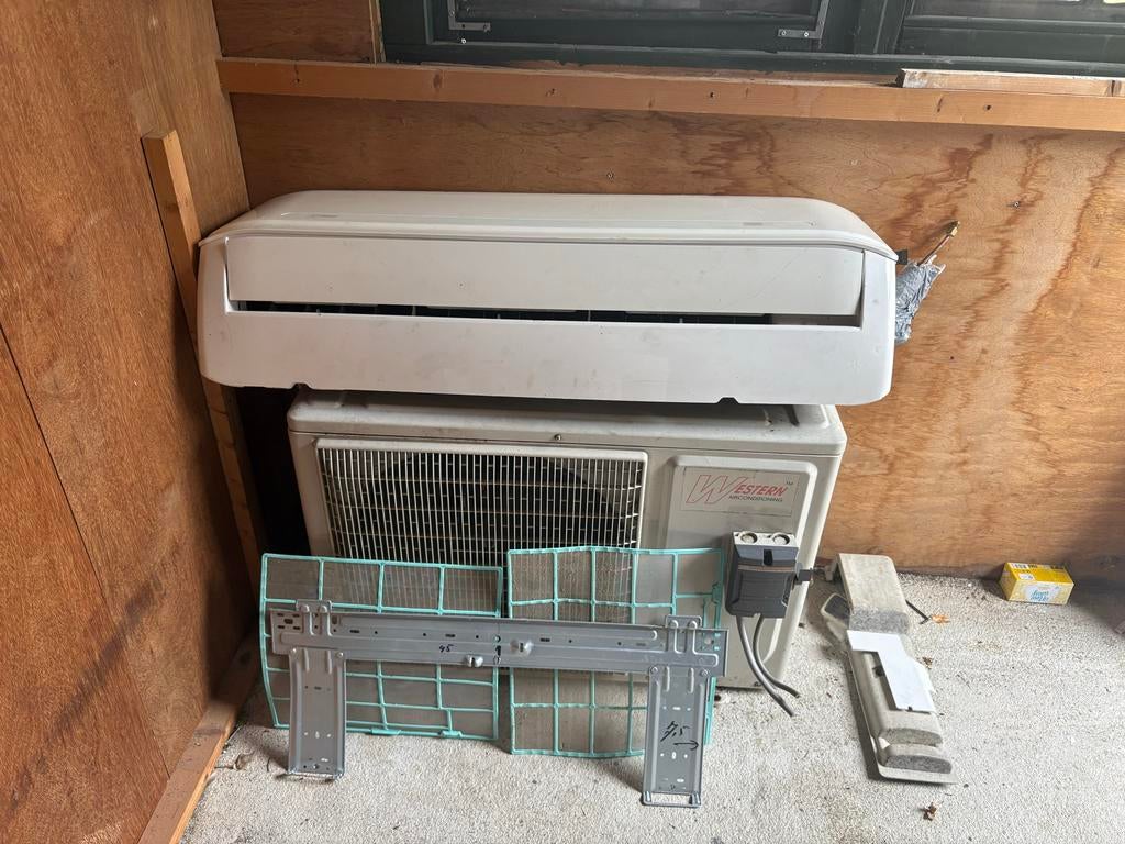 Airco - Western Airconditioning split., Ophalen, Minder dan 60 m³, Timer, 3 snelheden of meer