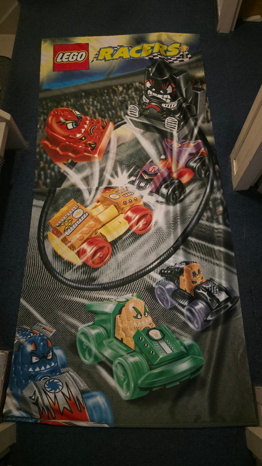 LEGO Racers Xalax cloth banner, Ophalen