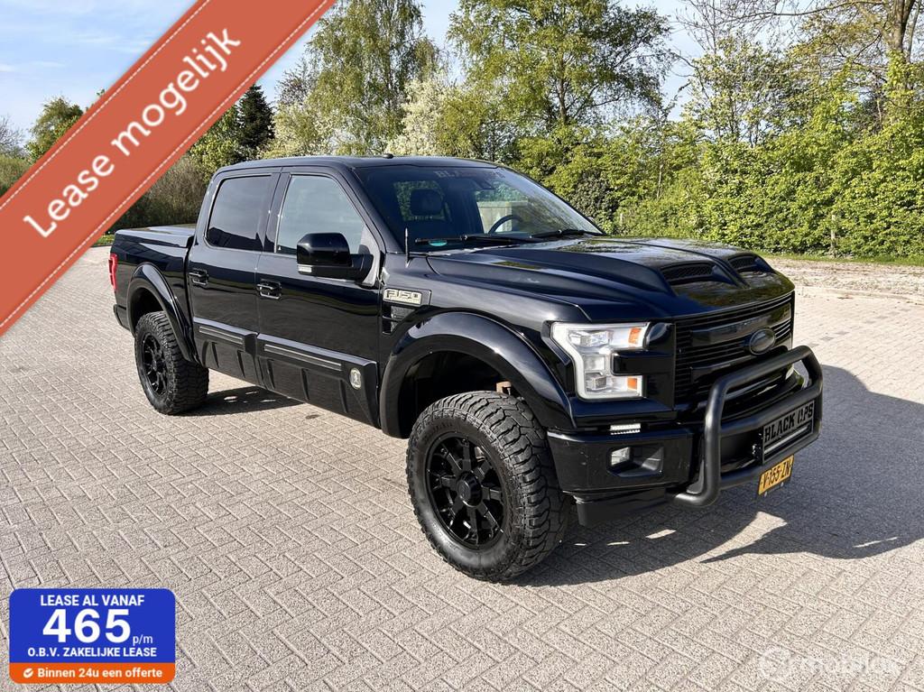 Ford F-150 5.0 V8 SuperCrew BLACK OPS by Tuscany | 2019, Auto's, Ford Usa, Automaat, Gebruikt, F-150, Zwart