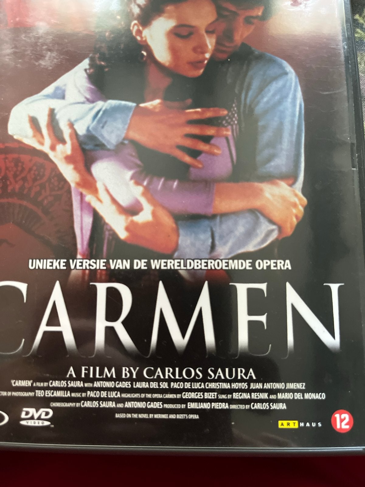 Carmen - Een film van Carlos Saura (DVD), Vanaf 12 jaar, Ophalen of Verzenden, Gebruikt