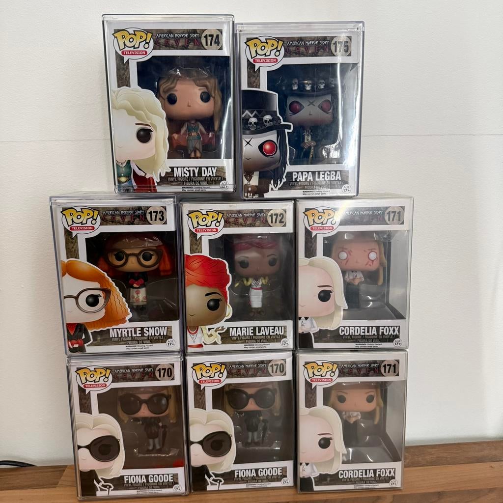 Funko pop! American Horror Story Coven COMPLEET, Ophalen of Verzenden, Zo goed als nieuw