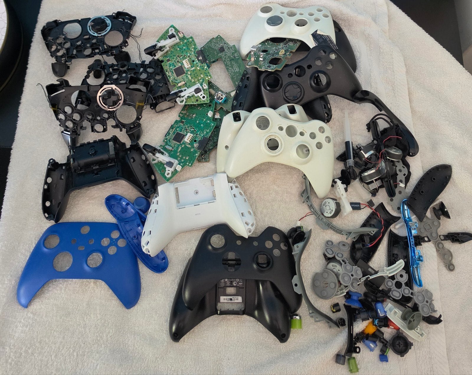 Xbox Controller Onderdelen - Diverse Modellen, Microsoft, Xbox, Ophalen of Verzenden, Niet werkend