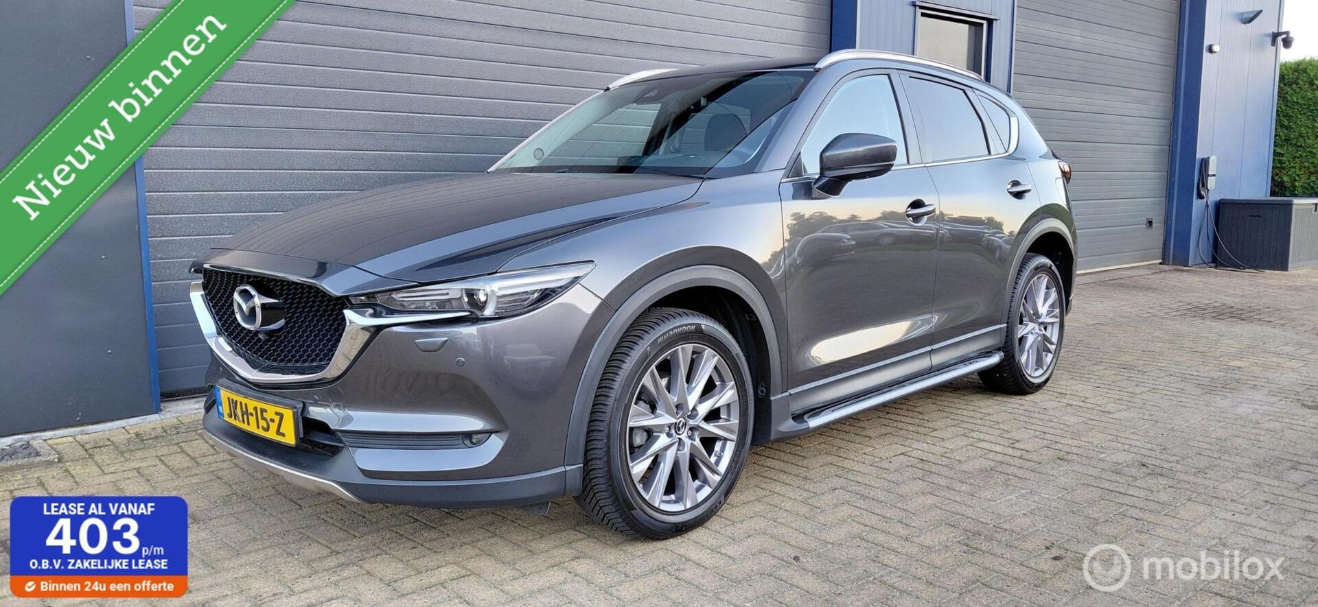 Mazda CX-5 2.5 SkyActiv-G 194,Camera,, Stof, 4 cilinders, 2000 kg, Bedrijf