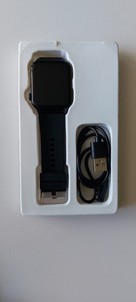 Smartwatch VKROBAG, Zwart, Nieuw, Ophalen of Verzenden, Vkrobag