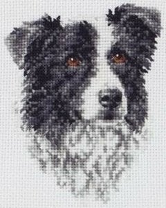Borduurpakket Border collie PCE219, ., Nieuw, Ophalen of Verzenden, .