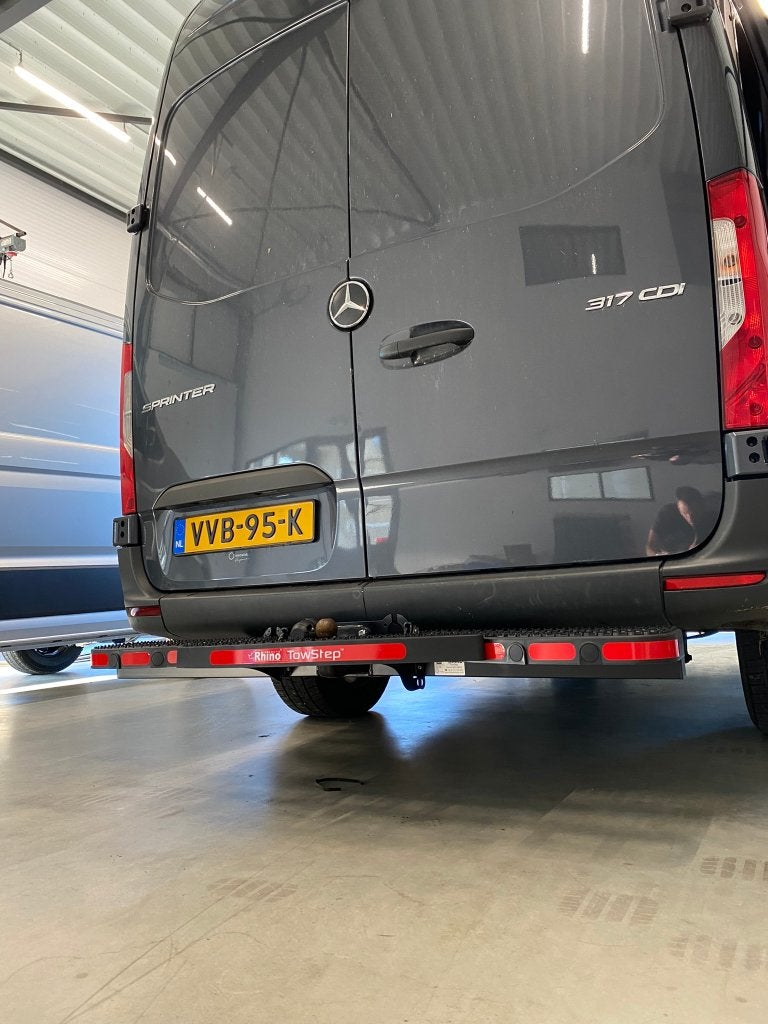 Achter opstap TowStep Sprinter, Crafter, Transit, Ducato, Ophalen, Bulters Bedrijfswageninrichtingen bv, Info@bulters.nl, De Houtakker 12D