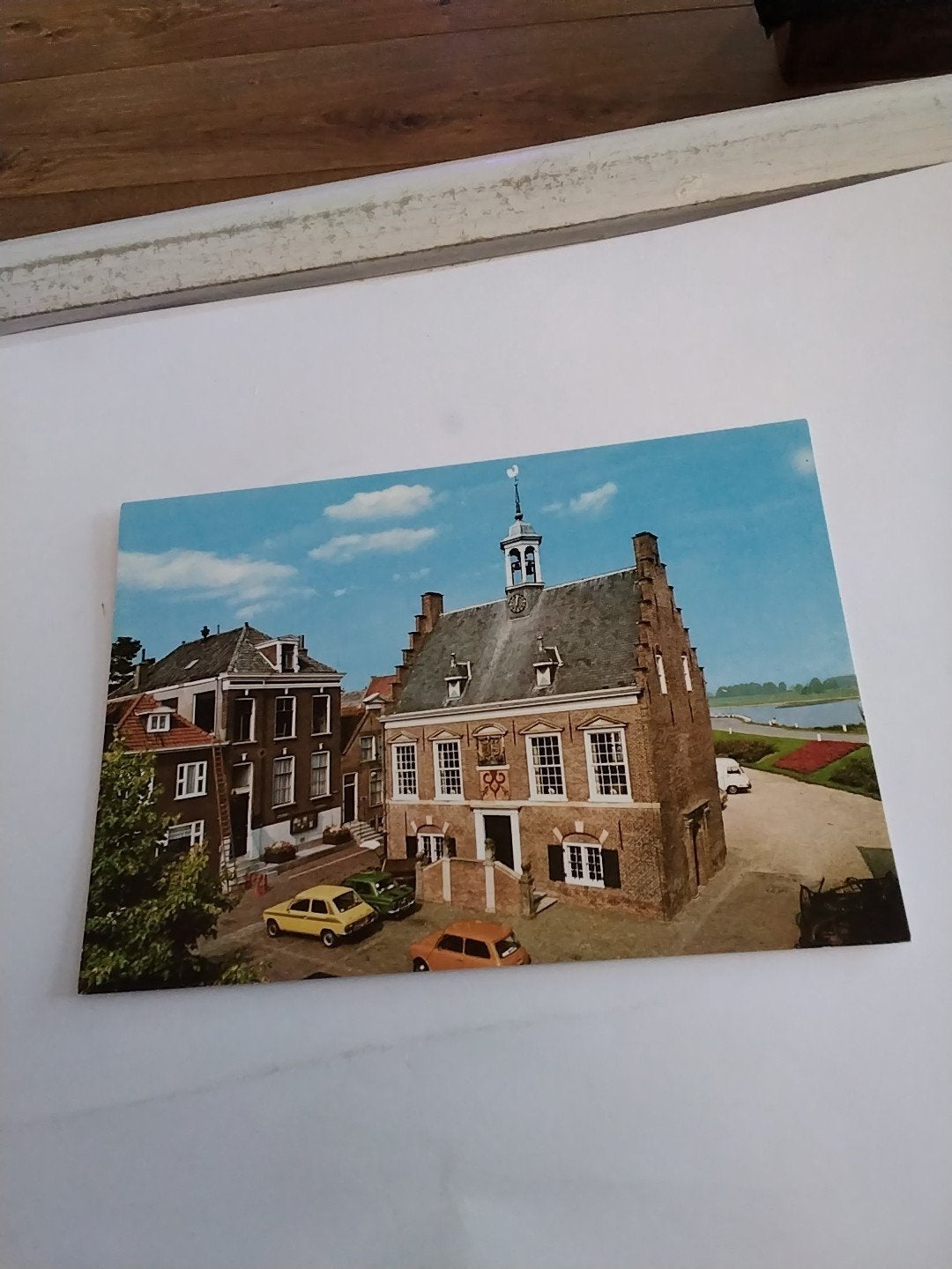 Ansichtkaart Stadhuis Ameide - Vintage, Ophalen of Verzenden