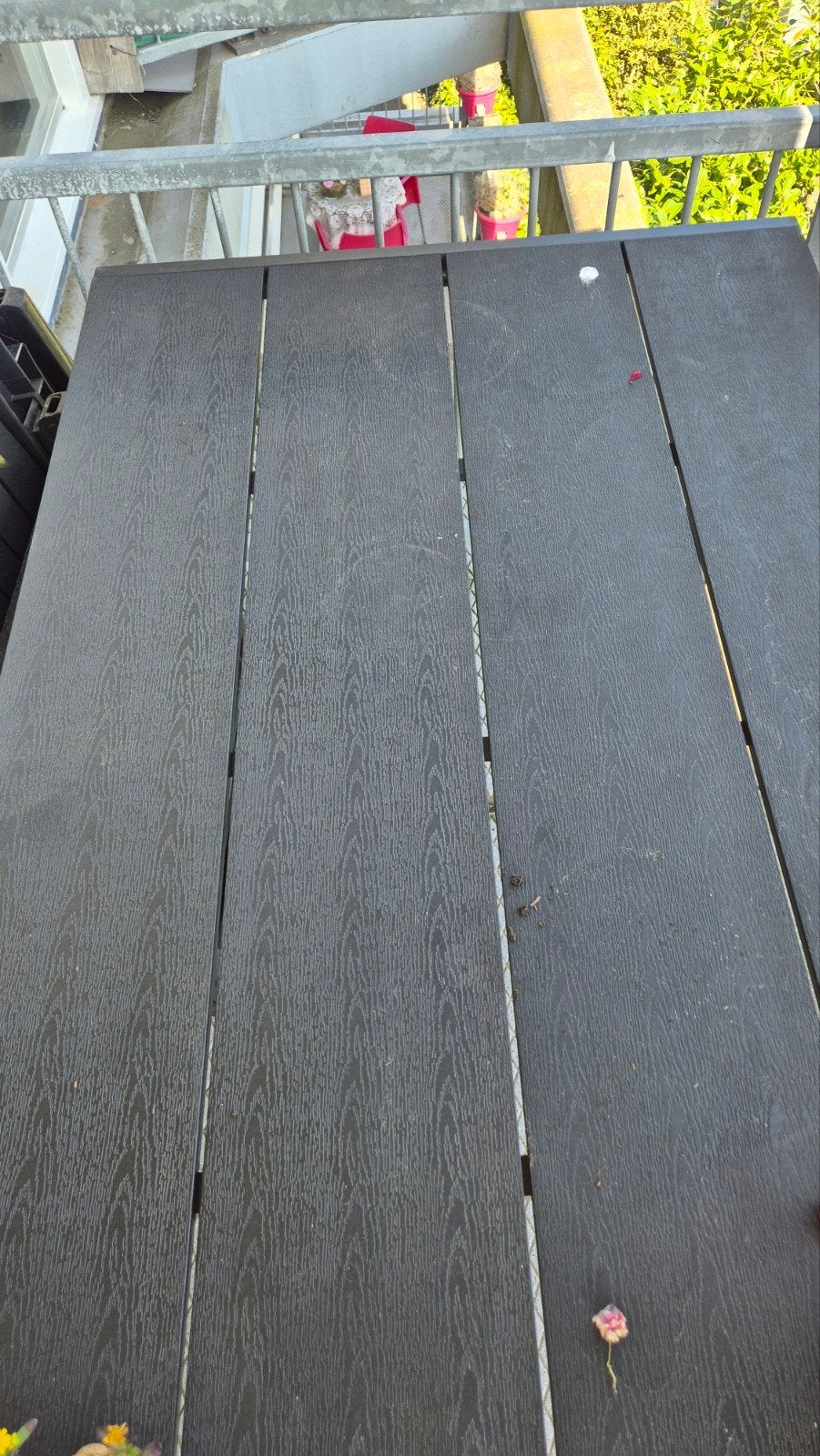 Jutlandia tuintafel - wegens verhuizing, Tuin en Terras, Ophalen, Gebruikt, Rechthoekig, Metaal