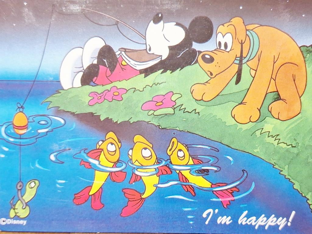 Disney - Pluto, Ophalen of Verzenden, Gelopen, Overige thema's