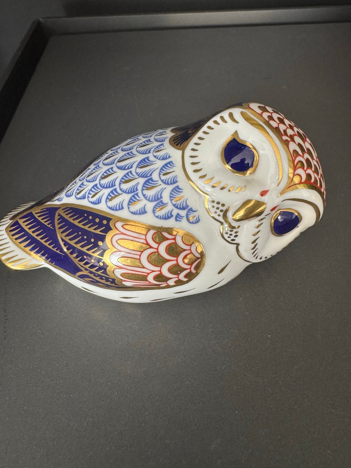 Royal Crown Derby Uil Porseleinen Beeldje, Antiek en Kunst, Verzenden