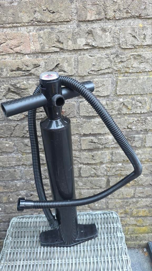 Pomp met manometer / drukmeter voor rubberboot, kayak, Ophalen of Verzenden, Zo goed als nieuw, Motor en Techniek, Zeilboot of Motorboot