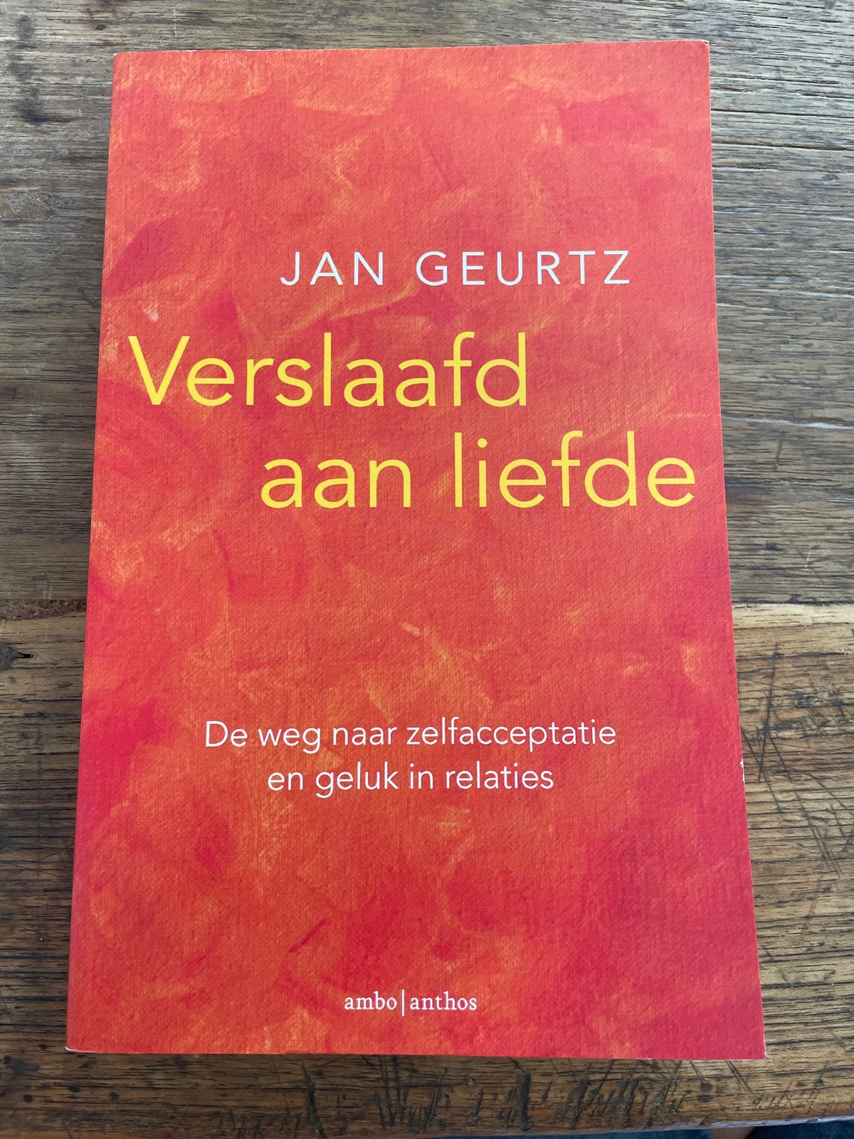 Verslaafd aan liefde - Jan Geurtz (Zo goed als nieuw), Boeken, Psychologie, Ophalen of Verzenden, Zo goed als nieuw, Klinische psychologie