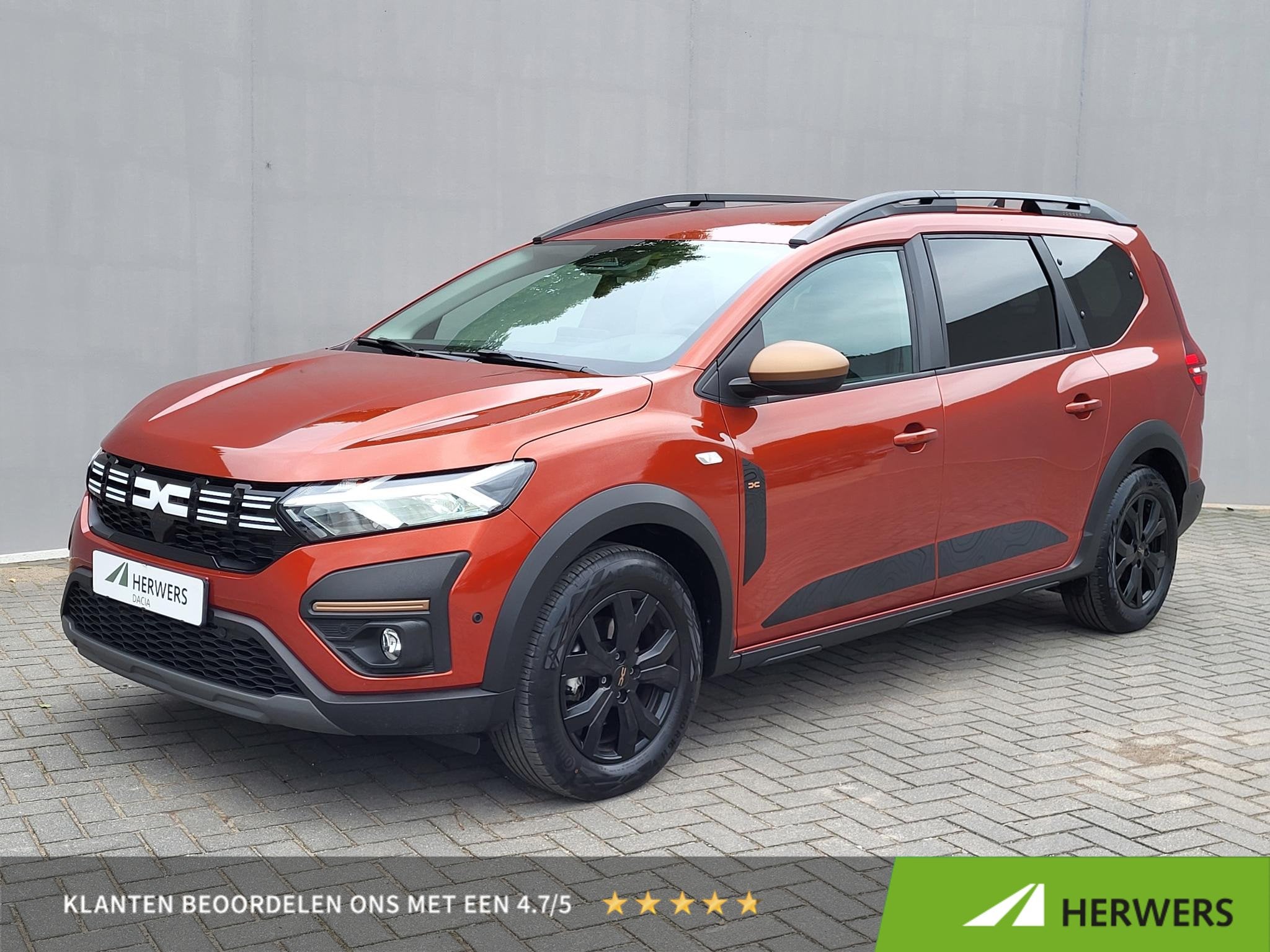Dacia Jogger 1.6 Hybrid 140 Extreme 7p Automaat / 7- persoon, Auto's, Gebruikt, 4 cilinders, Bruin, 7 stoelen