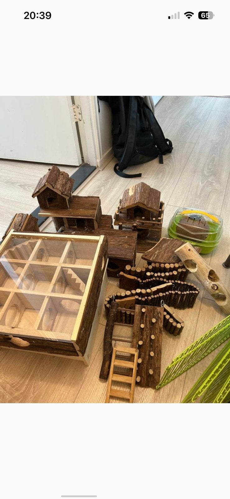 Compleet hamster terrarium, Zo goed als nieuw, Hok, Hamster, 75 tot 110 cm