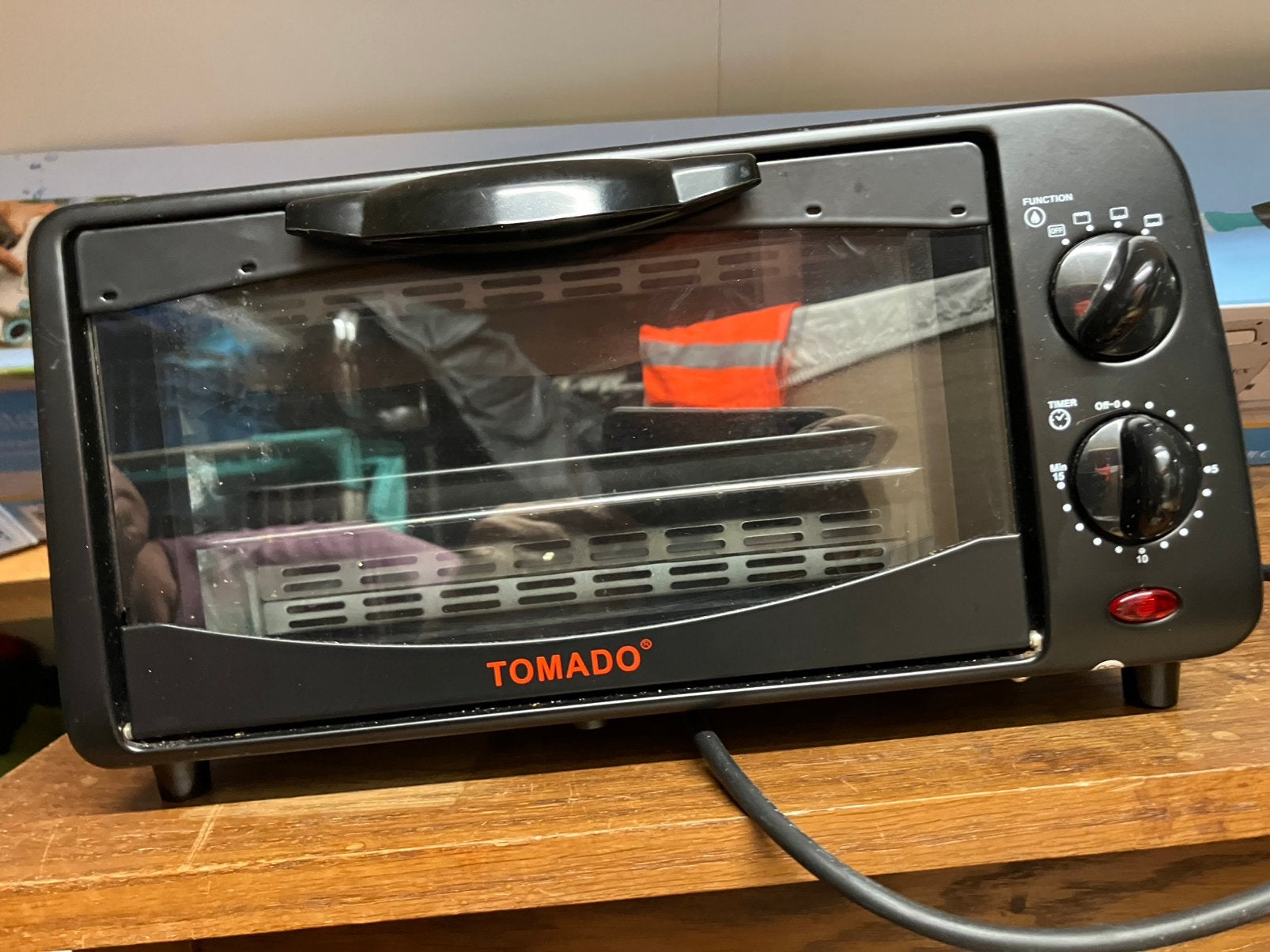 Kleine oven om je igen broodjes of pizza te verwarmen, Ophalen, Zo goed als nieuw