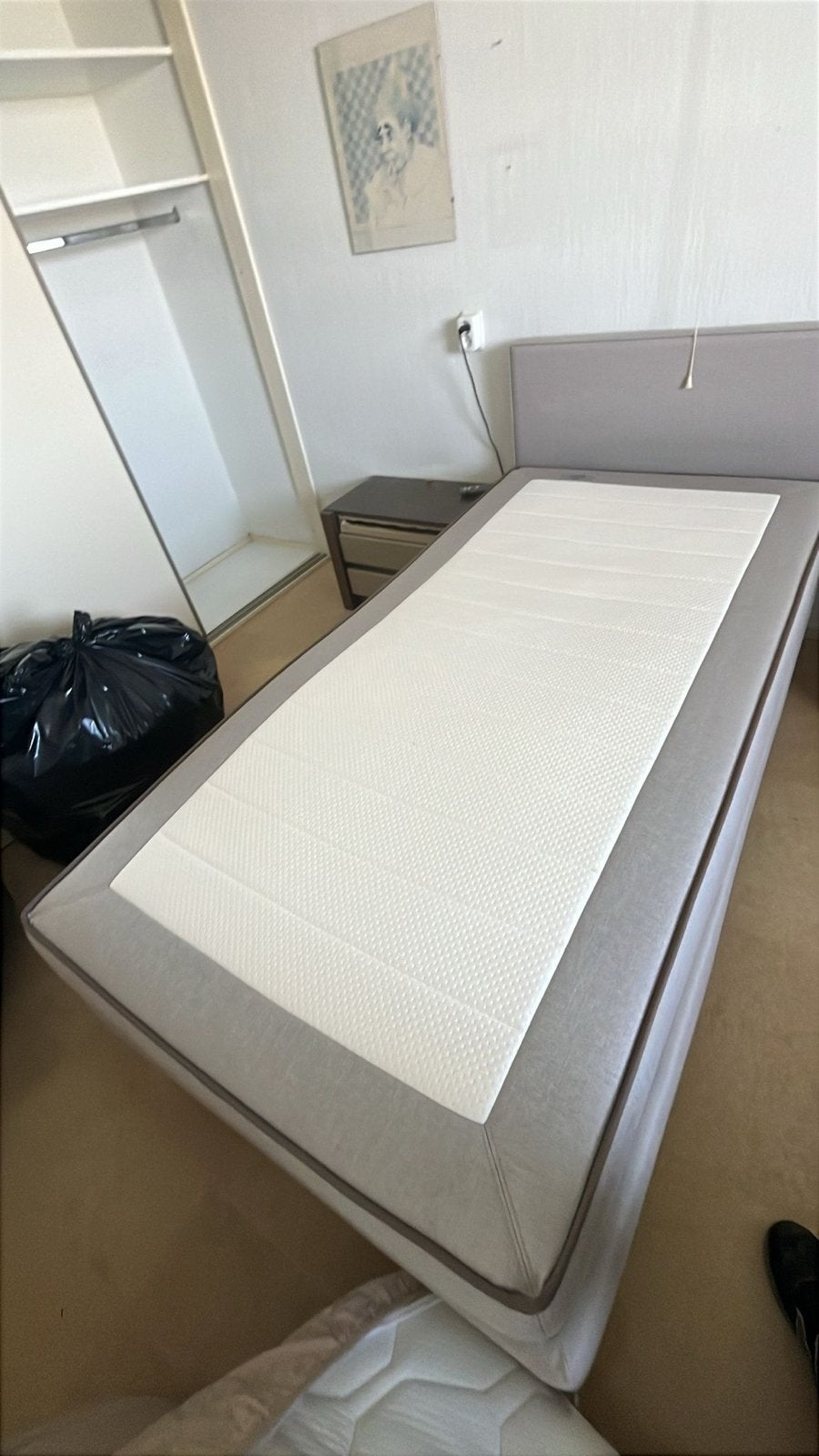 Auping boxspring elektrisch, Ophalen, ., Tweepersoons, .