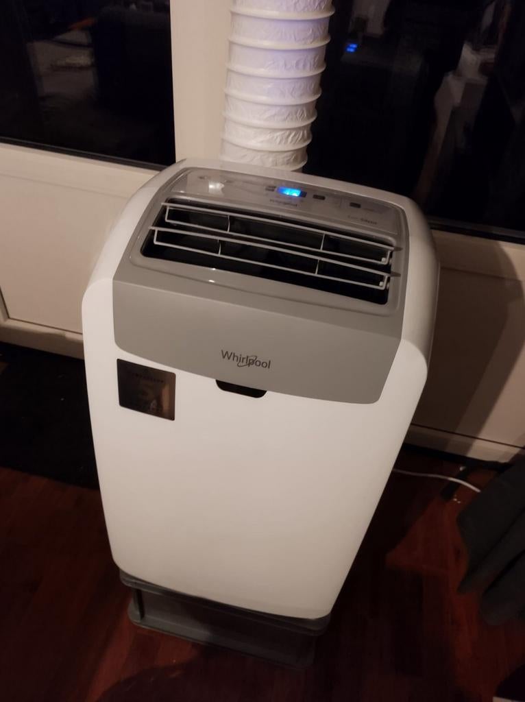 Whirlpool PACW212HP mobiele airco koelen + verwarmen, Ophalen, Verwarmen, Mobiele airco, 3 snelheden of meer