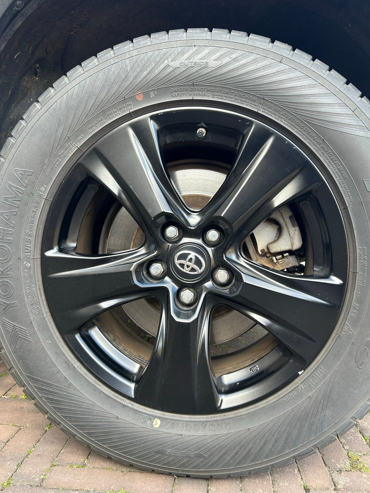 Velgen Toyota RAV4 (2019-2025), Auto-onderdelen, Ophalen, Gebruikt, 17 inch, Winterbanden