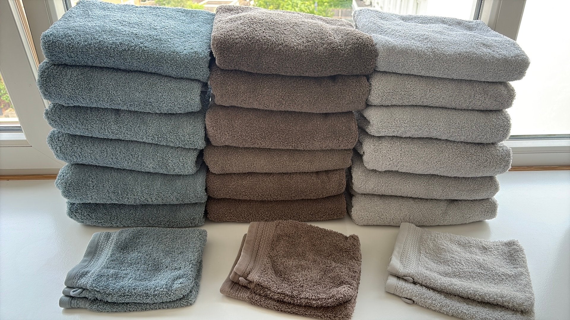 Handdoeken Hema hotel kwaliteit, Ophalen, Zo goed als nieuw, Beige, Handdoek