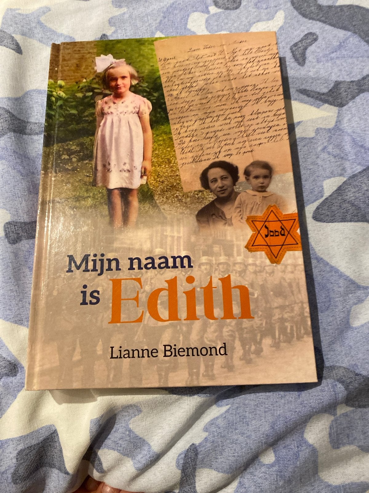 Mijn naam is Edith - indrukwekkend jeugdboek WOII, Ophalen of Verzenden, Tweede Wereldoorlog, Zo goed als nieuw, Algemeen