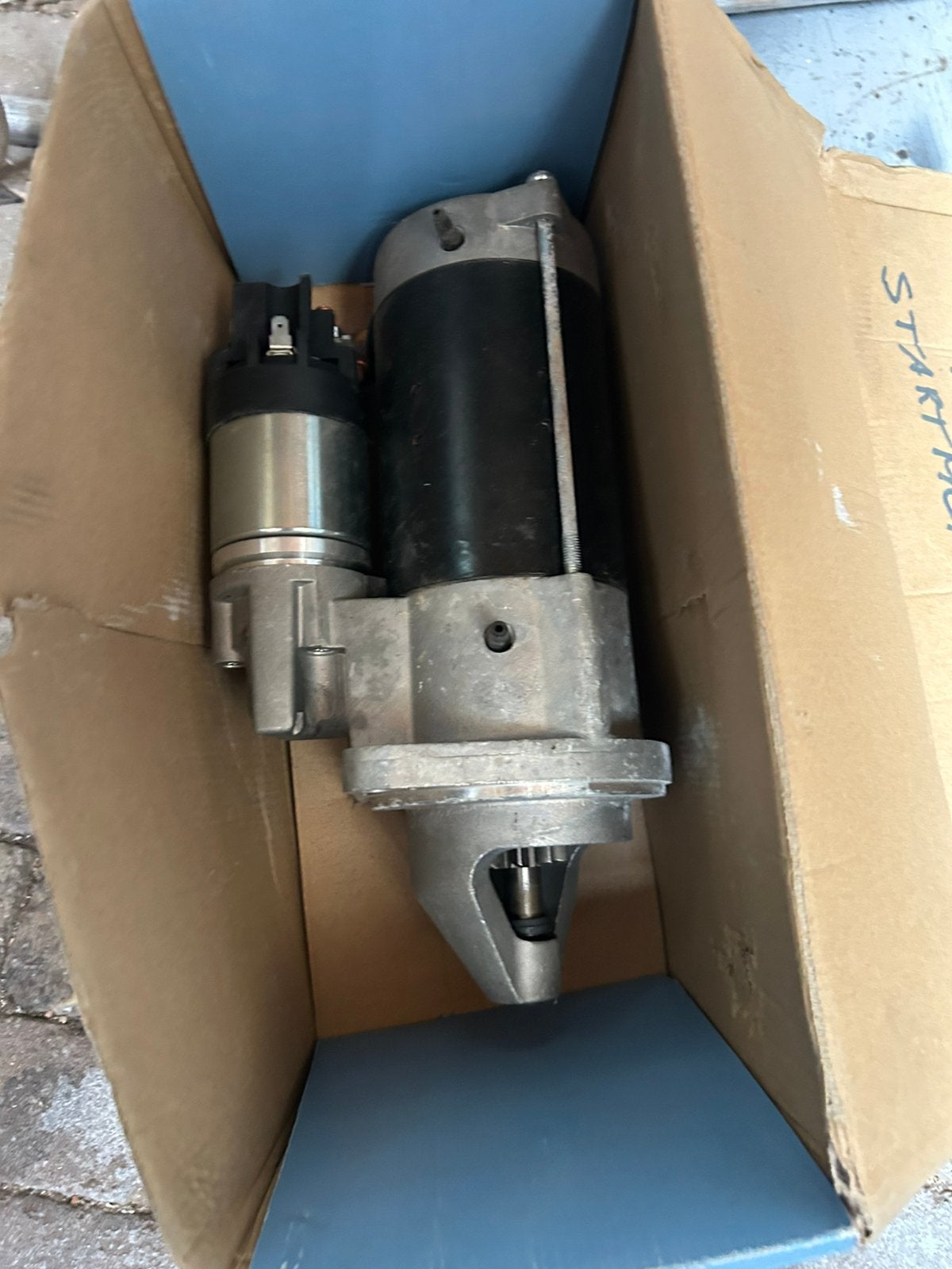 Iveco startmotor staverse kotter nieuw 4 cilinder 12volt, Ophalen of Verzenden, Nieuw, Motor en Techniek, Zeilboot of Motorboot
