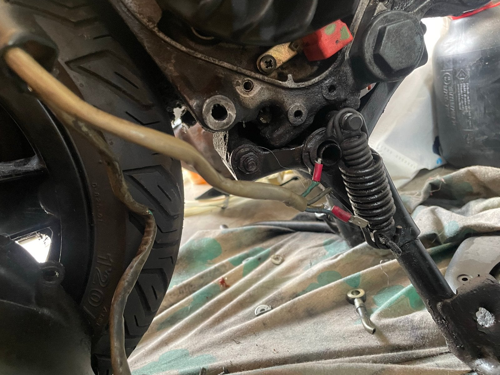 Piaggio Sfera 125cc 4T blok - defect, Ophalen, Gebruikt, Blok, Piaggio