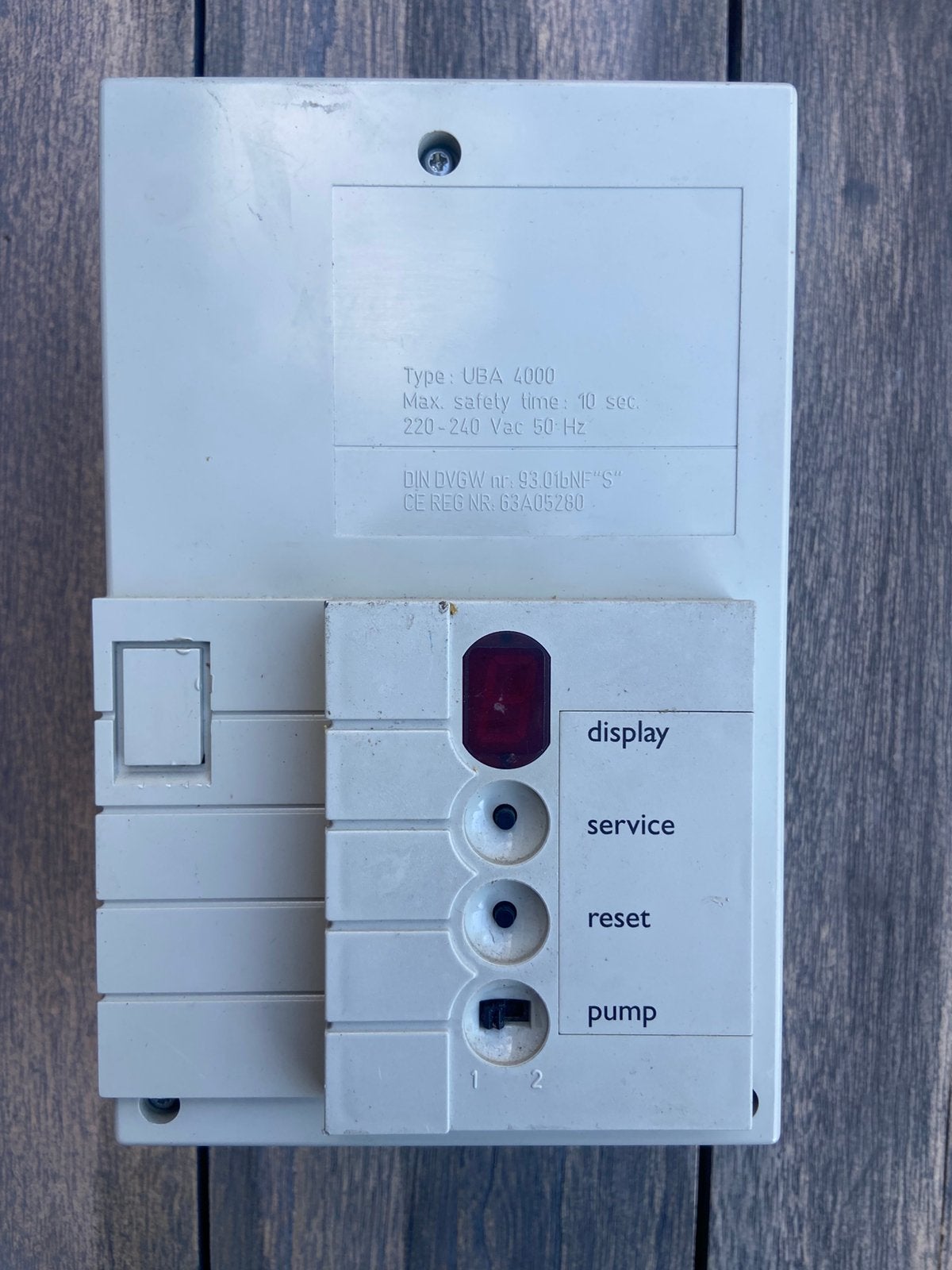 Nefit uba 4000 en brander ventilator, Ophalen of Verzenden, Gebruikt, Elektrisch, Overige soorten